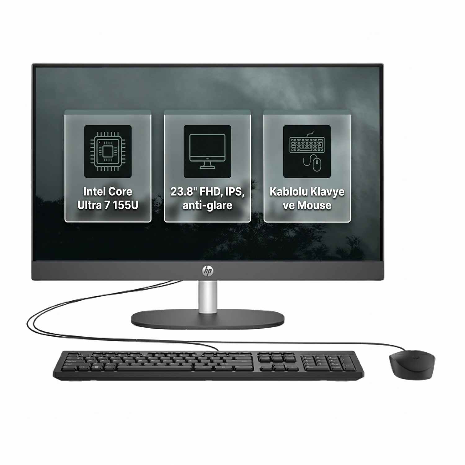 HP ProOne 240 G10 All-in-One PC - Front Setup View