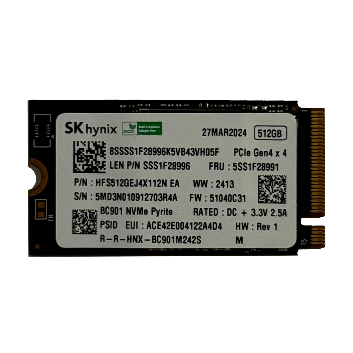 SK Hynix BC901 Ürün Görseli