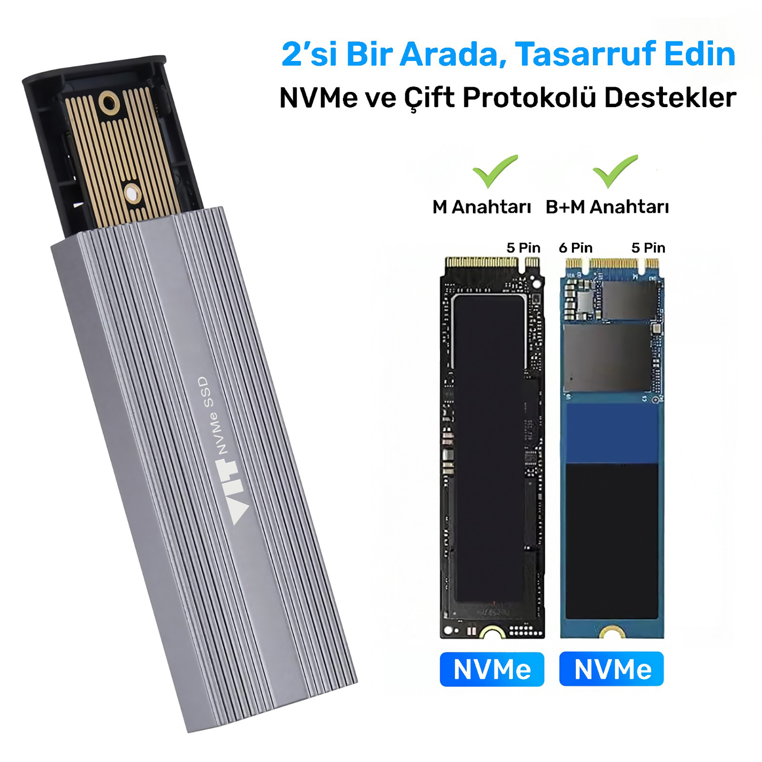 VIT V001TB - M.2 NVMe SSD Uyumluluğu