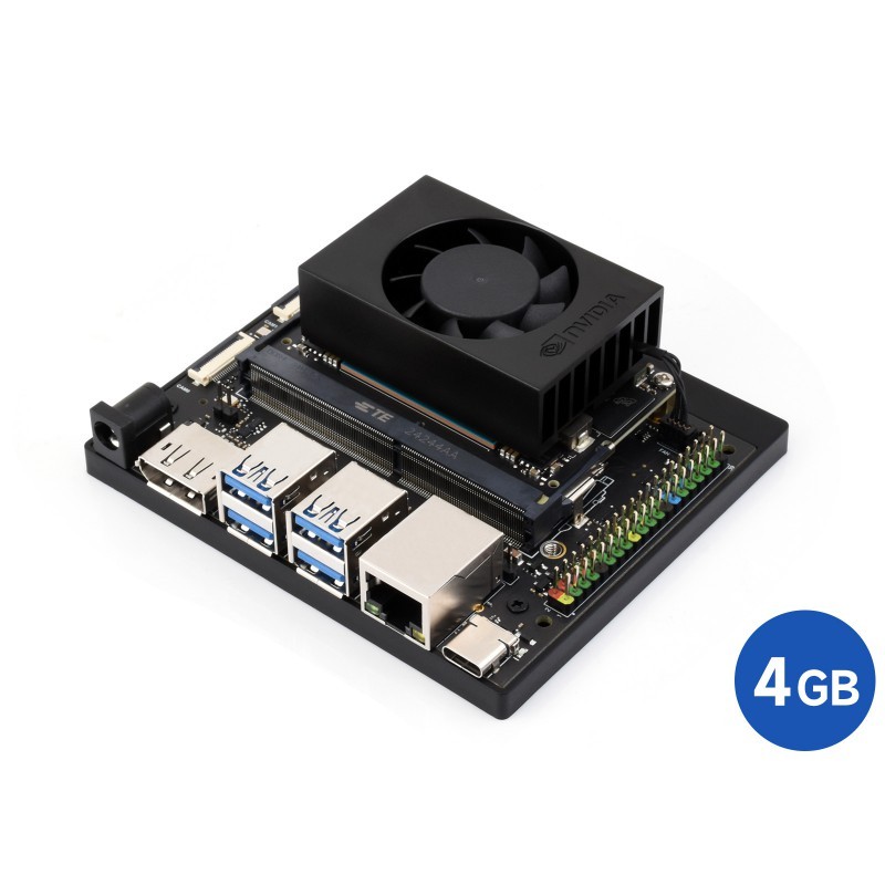 Jetson Nano Geliştirme Kartı (Üstten)