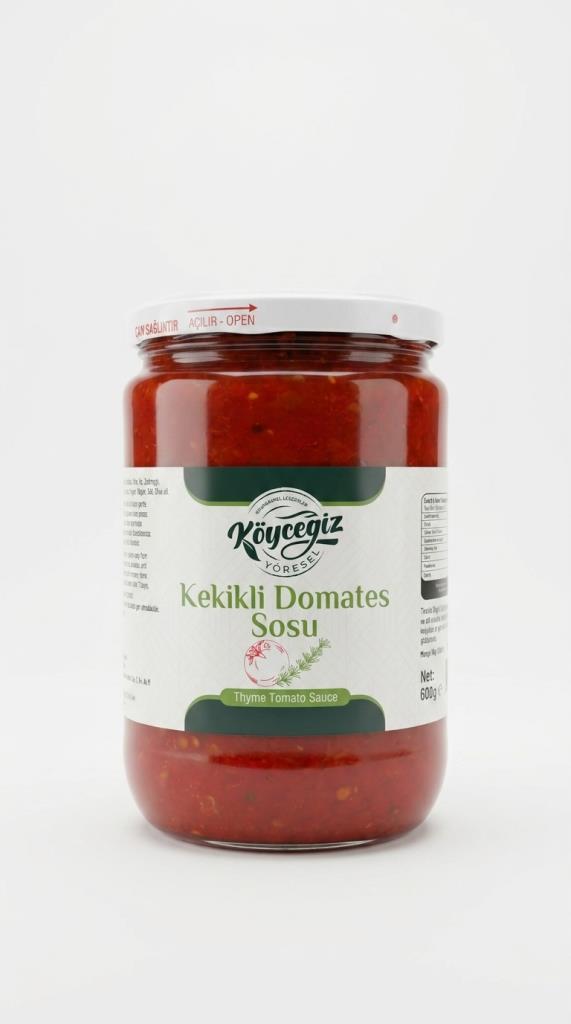 Kb Köyceğiz Yöresel Kekikli Domates Sosu 600 G