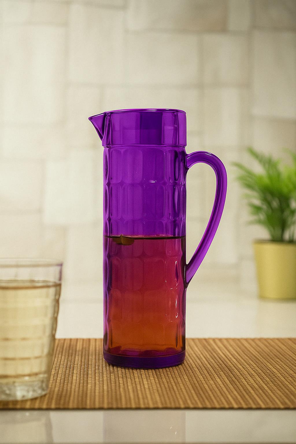 Acrylic Allegra 1.5 Lt Purple Pitcher ( Fits Cover Shelf)