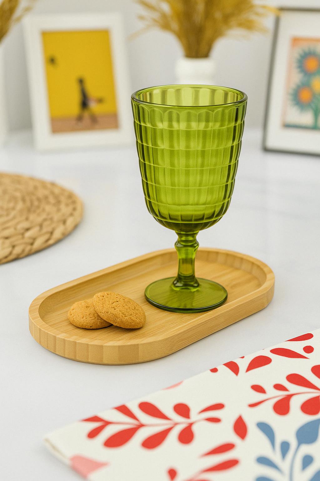 Allegra Dark Green Destiny Cup - 450 ml Single Acrylic Material - Glass Not Break Resistant