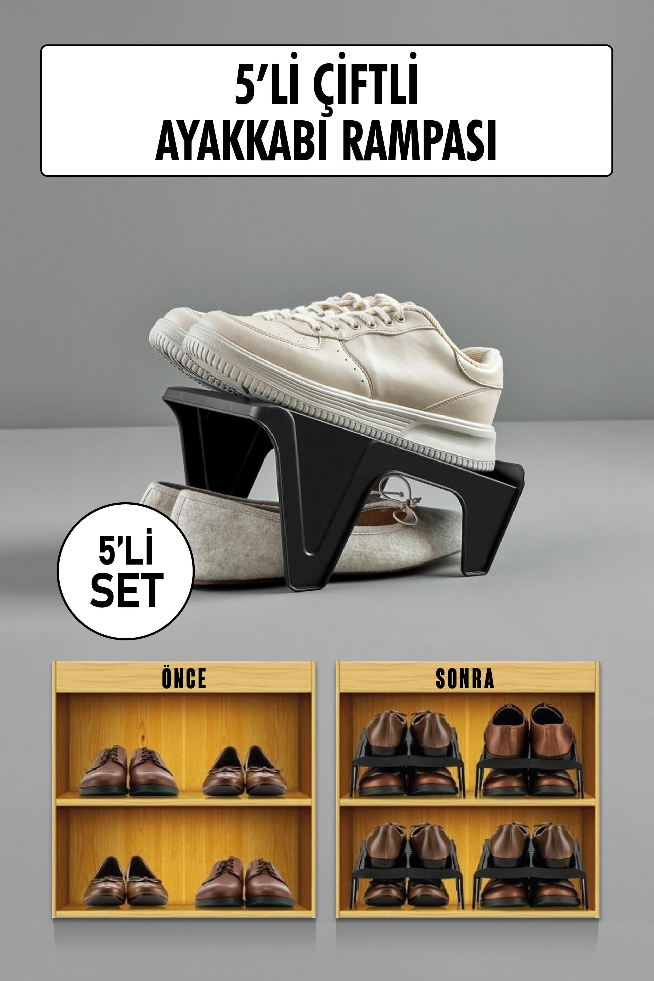 5 Li Set Double Shoe Ramp & Footer Regulator & Organizer
