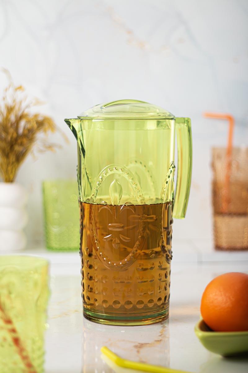 Acrylic Magic 2,3 Lt Green Pitcher (not Glass!!! Home
