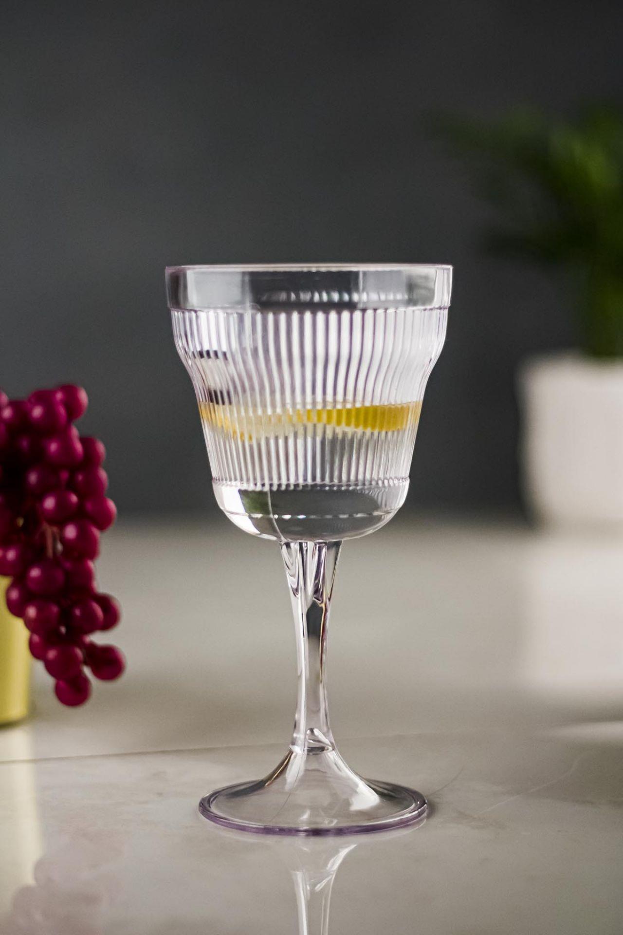 Acrylic Transparent Single Kadeh & Su Meşrubat Coffee Burn Cup 300 ml (not Glass)
