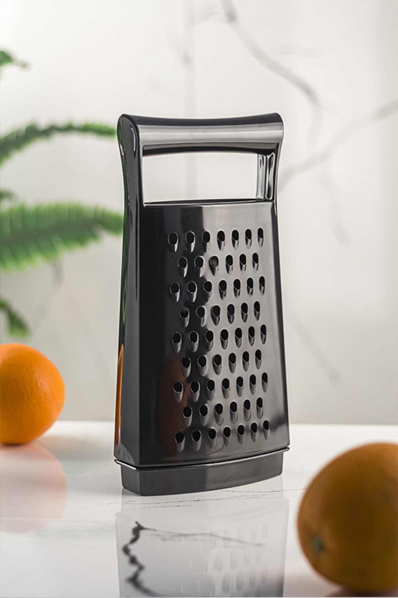 Acrylic Black Hand-Cutting Hopper Rende