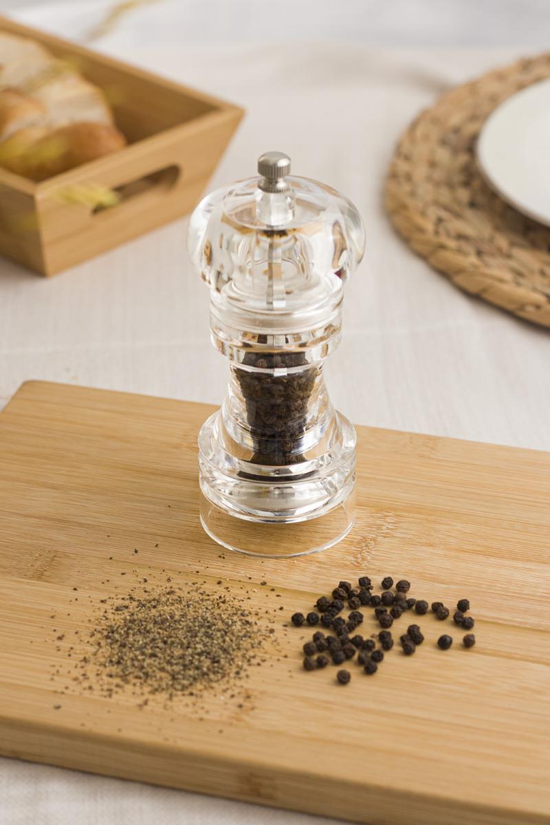 Acrylic Salt Pepper Spice Mill Grinder 14 Cm