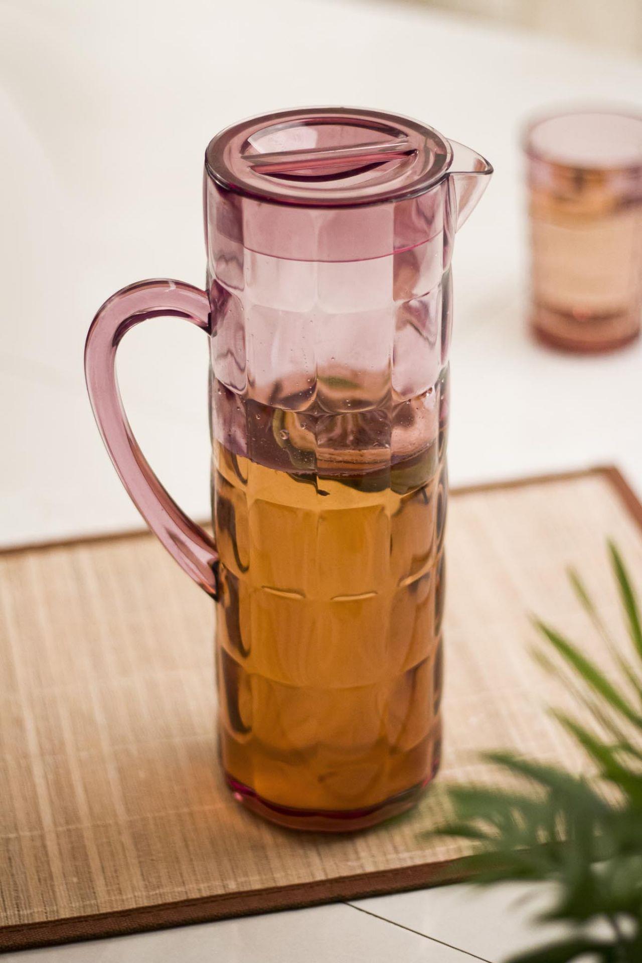 Arkilik Allegra 1.5 Lt Mürdüm Pitcher (Buzdolöl Fits Cover Shelf)