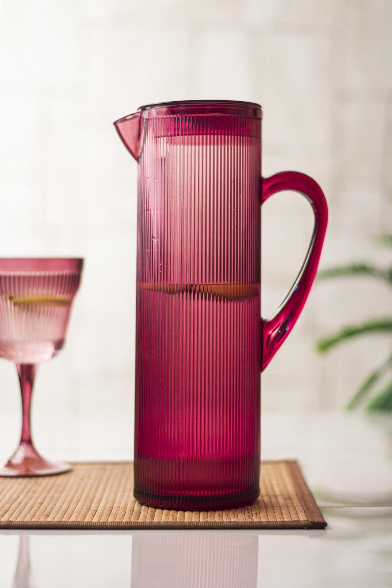 Arkilik Barok 1.5 Lt Mürdüm Pitcher (Buzdolaş Fits Cover Shelf)