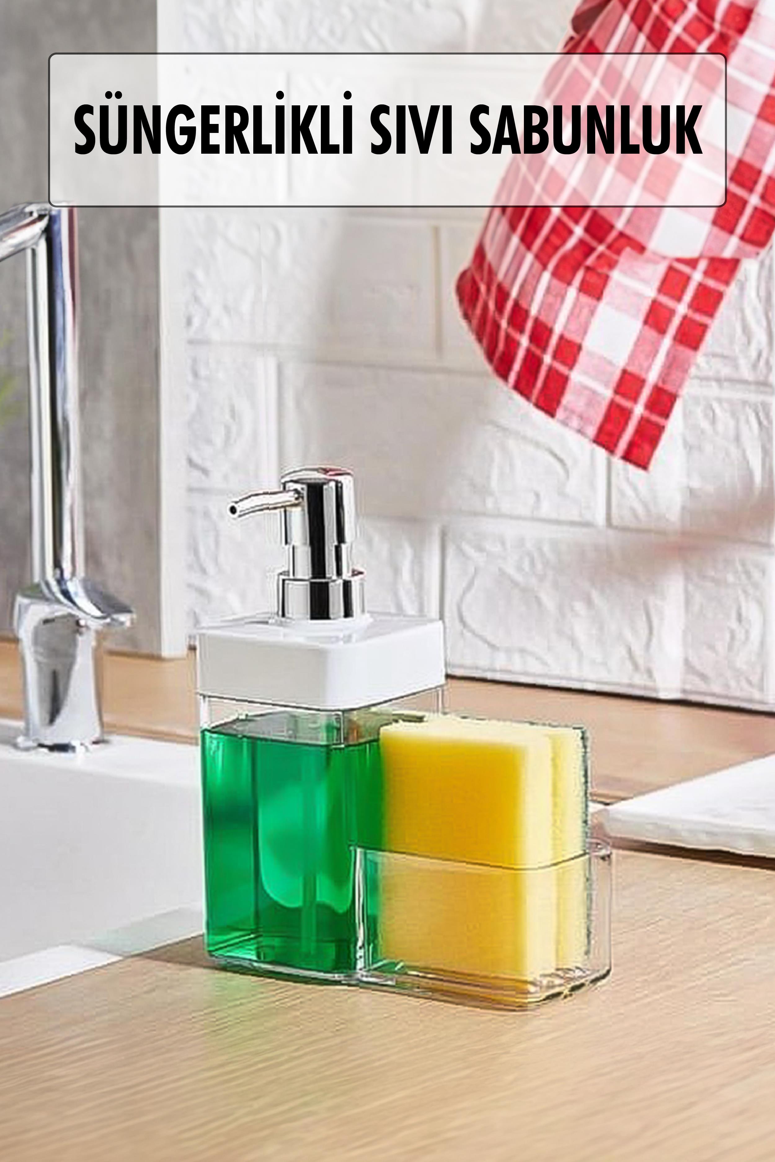 White Color Liquid Soap Dispenser 450 ml