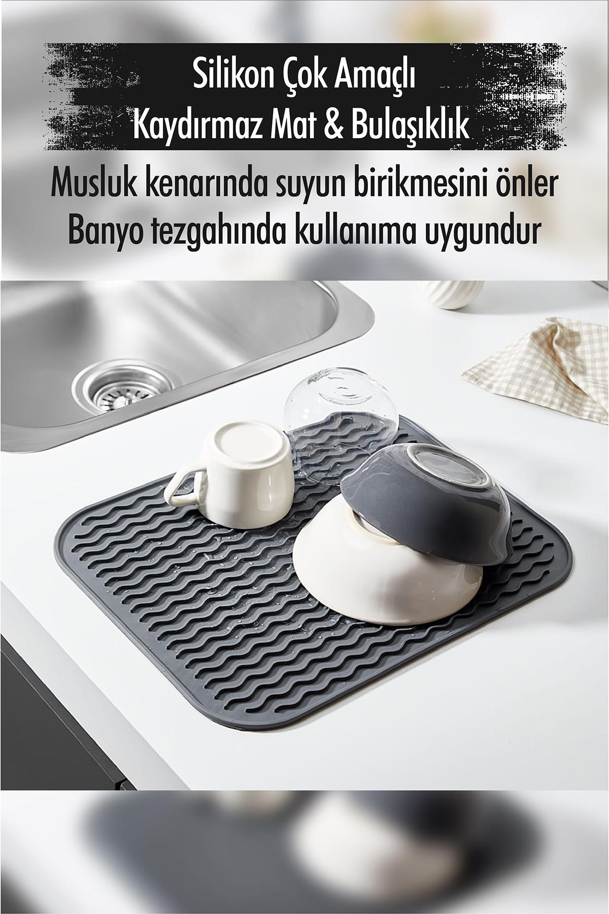 Silicone Multipurpose Boiling Mat & Dish (28*36 Cm)
