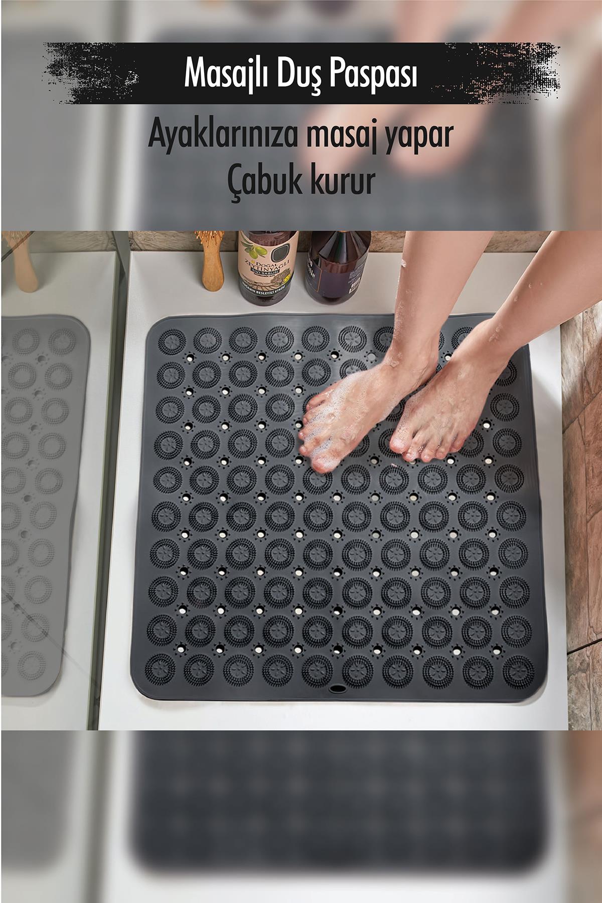 Silicone Massage Square Shower Mat