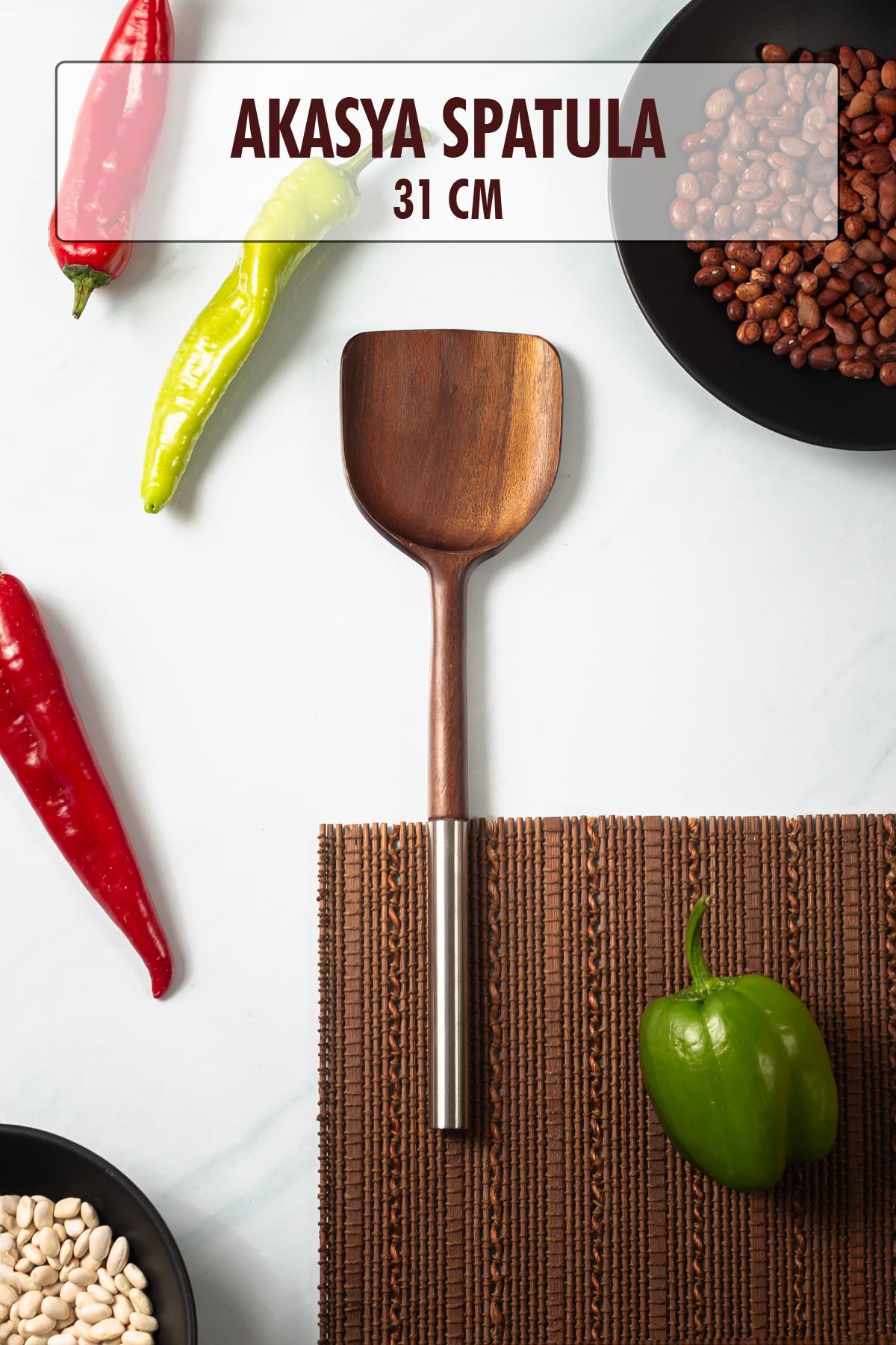 Akasya Service Spatulası & Presentation Spatula