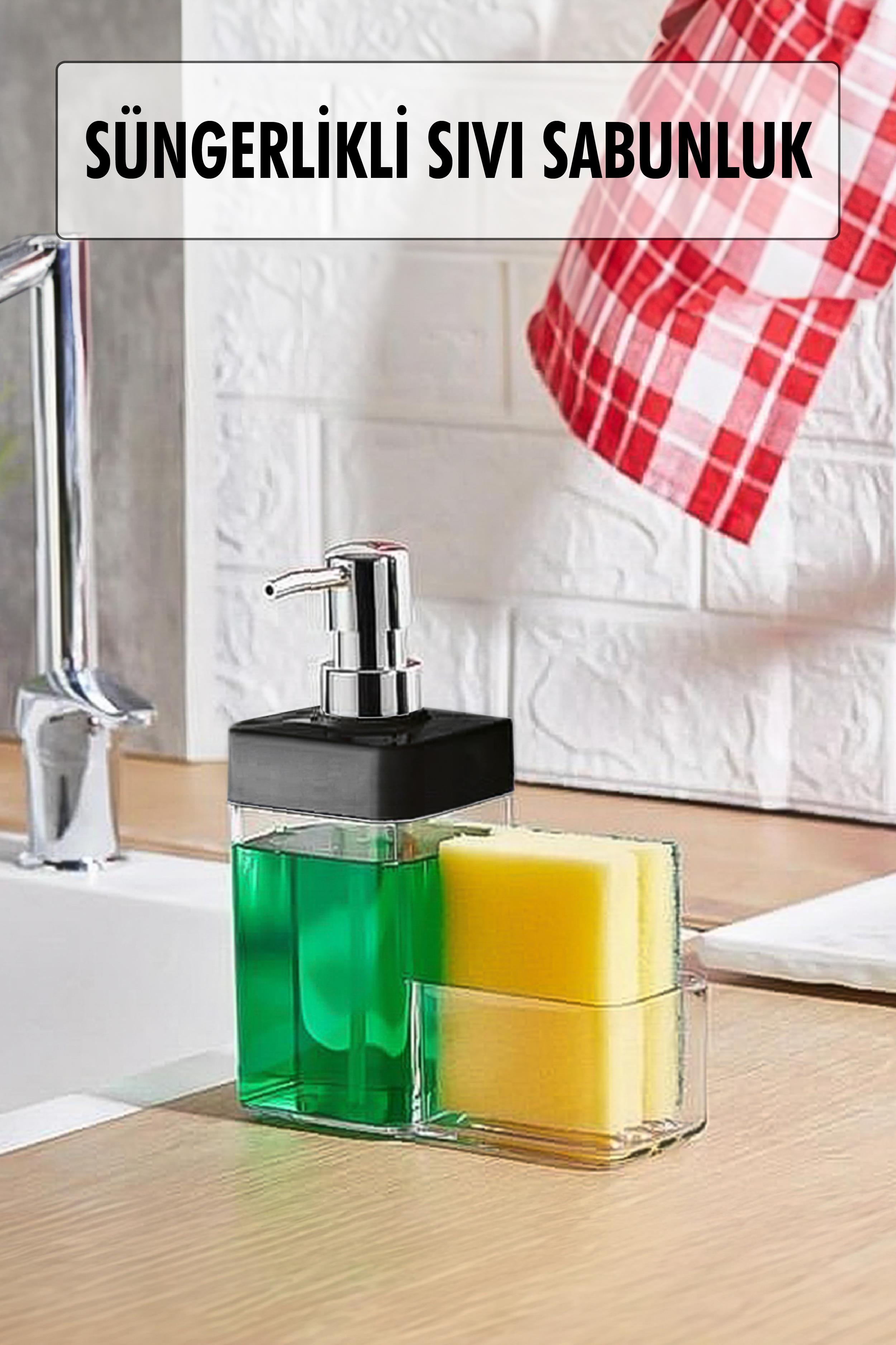 Black Color Liquid Soap Dispenser 450 ml