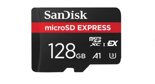 SANDISK 128GB Express UHS-I U3 A1 MSD