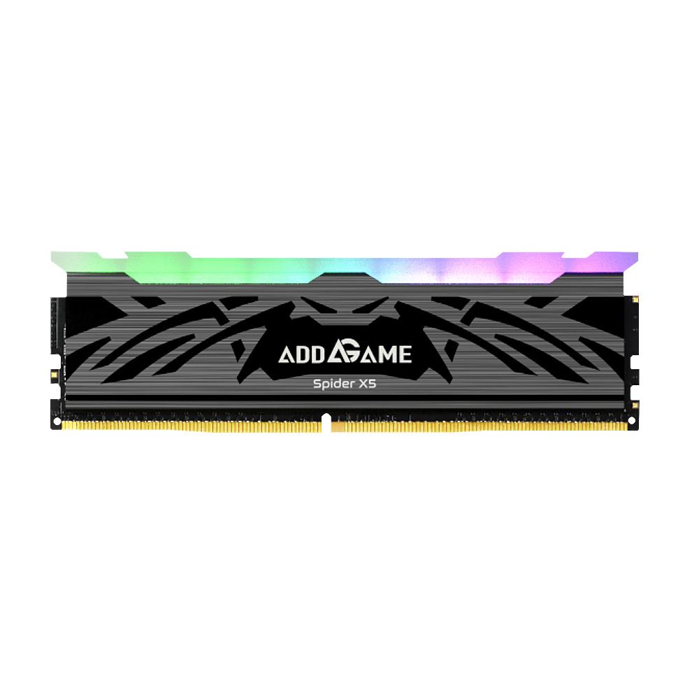 ADDLINK 16GB DDR5 6400MT/s CL38 RGB Unbuffered DIMM 288Pin With Heatsink Black