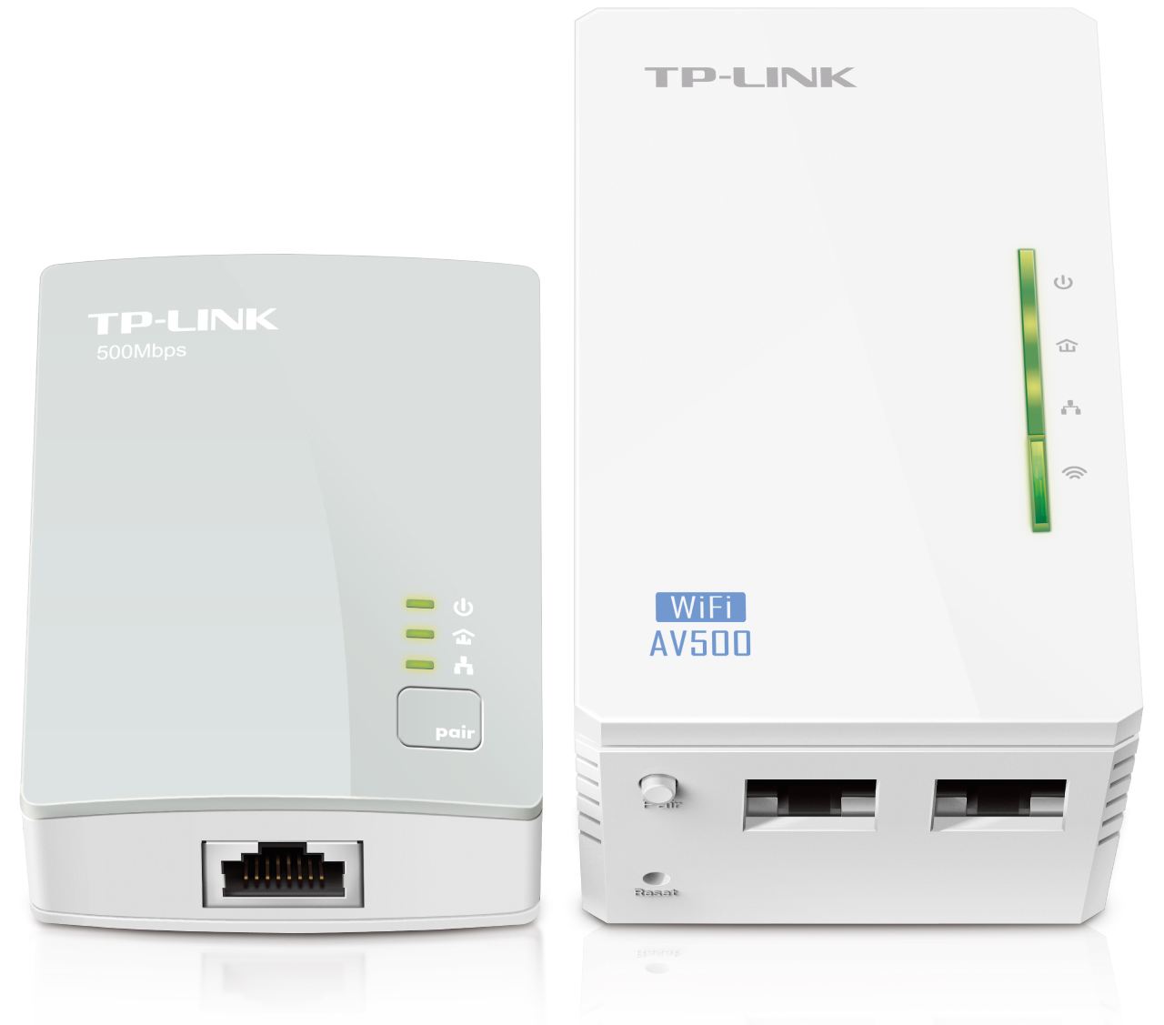 TP-LINK 300Mbps 300M Mesafeli 2xLAN Port Powerline Adaptör