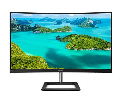 PHILIPS 31.5 1920x1080 4Ms 75Hz HDMI VGA DP Kavisli LCD Monitör