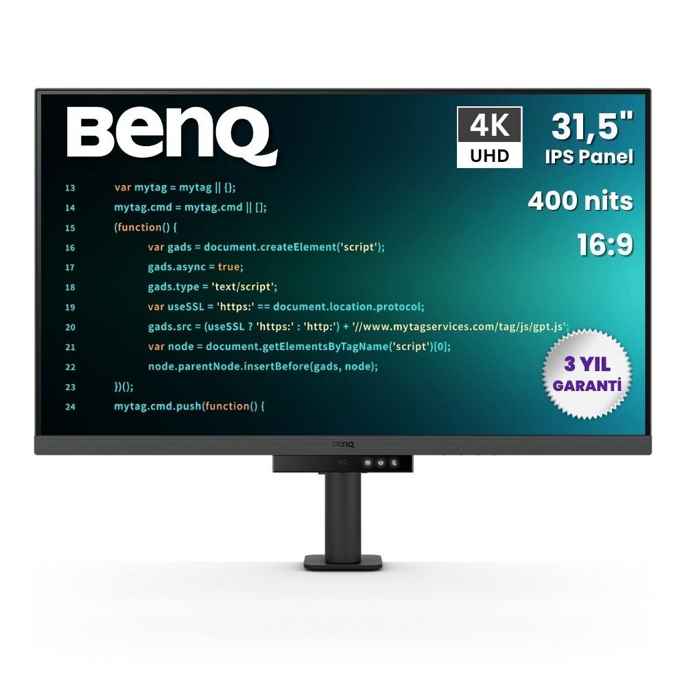 BENQ 32" 4K Programlama Monitörü