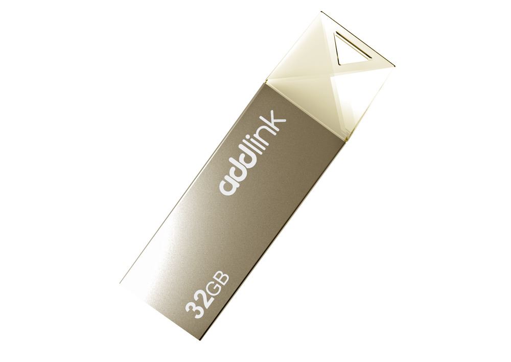 ADDLINK 32GB USB 2.0 U10 20MB/s-10MB/s Flash Drive Şampanya