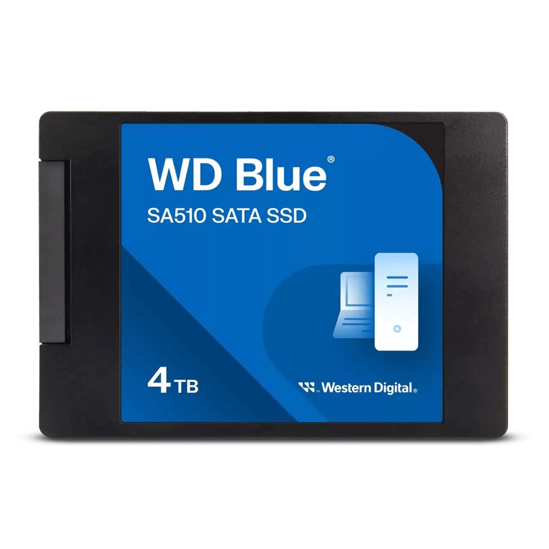 WD 4TB Blue SA510 SATA 560-520MB/s SSD