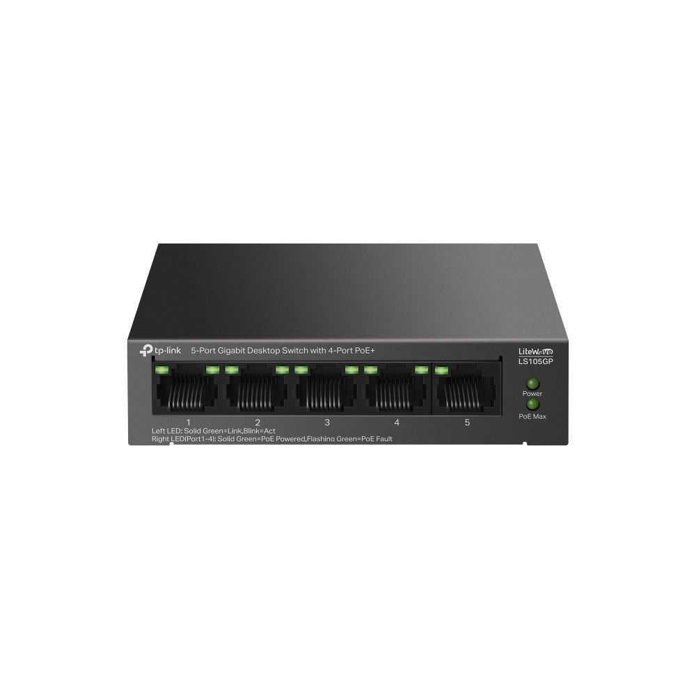 TP-LINK 5-Port Gigabit Desktop Switch with 4-Por