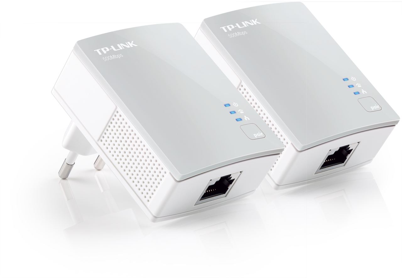 TP-LINK 600Mbps 300M Mesafeli %85 Enerji Tasarruflu Powerline Adaptör
