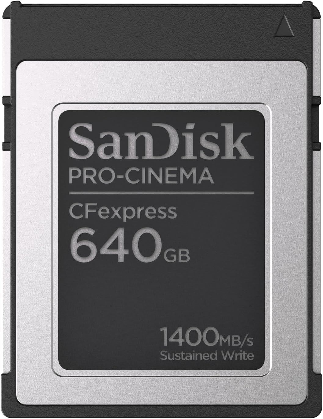 SANDISK 640GB PRO-CINEMA 1700 MB/s CFexpress Type-B Card