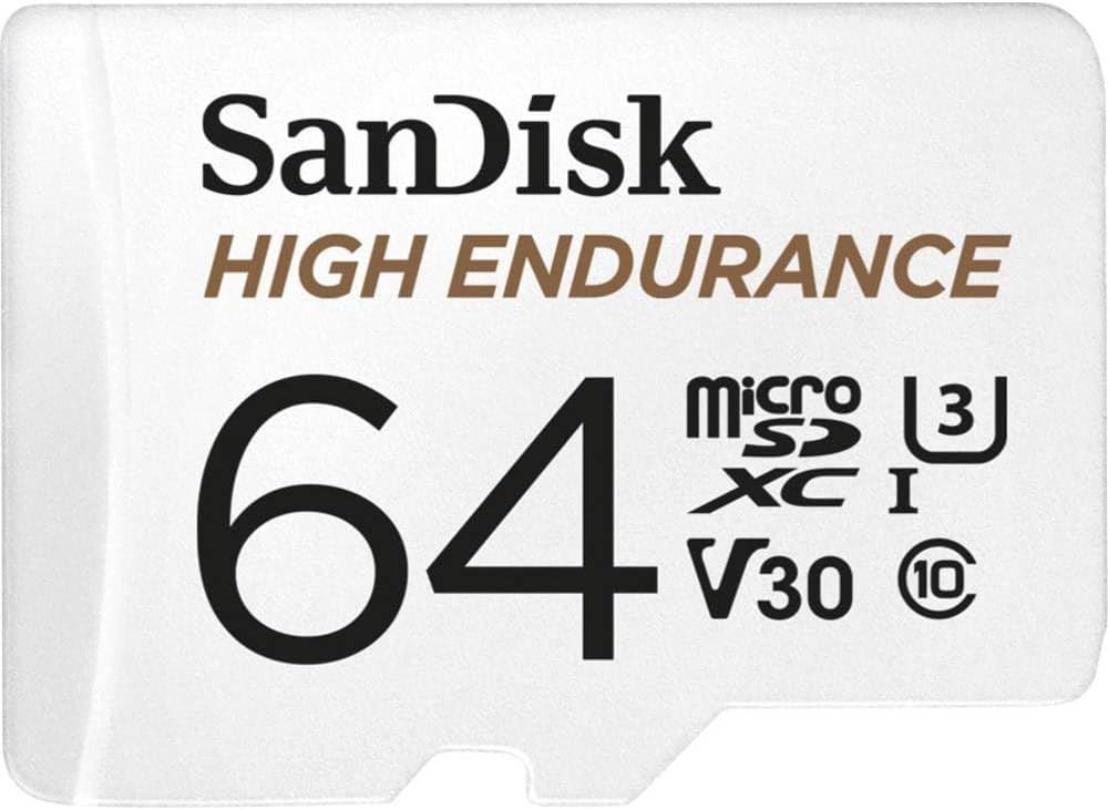 SANDISK 64GB High Endurance 100 MB/s microSDHC Hafıza Kartı