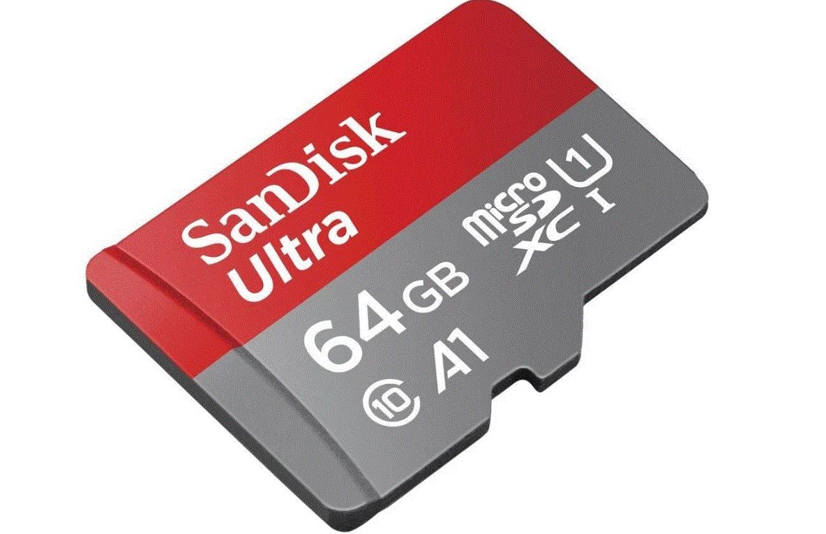 SANDISK 64GB ULTRA MSD 140MB/S C10 UHS-I