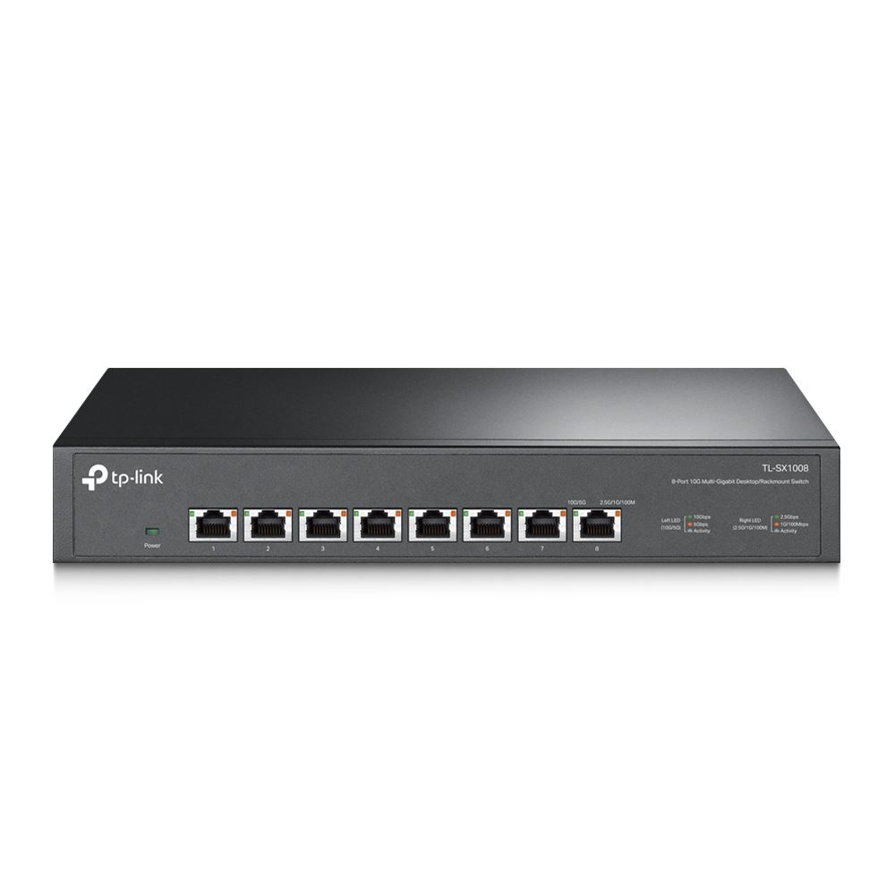 TP-LINK 8-Port 10G Multi-Gigabit Desktop/Rackmount Switch