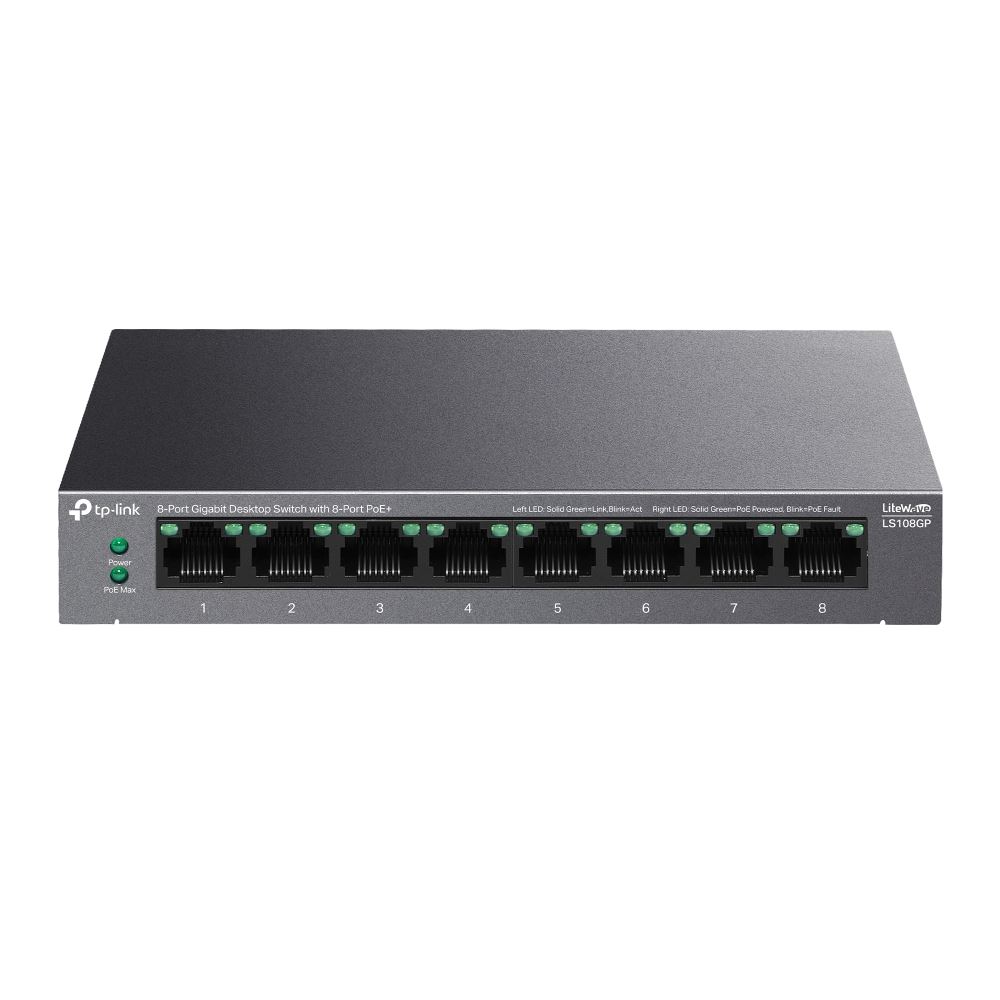 TP-LINK 8-Port Gigabit Desktop Switch with 8-PorT