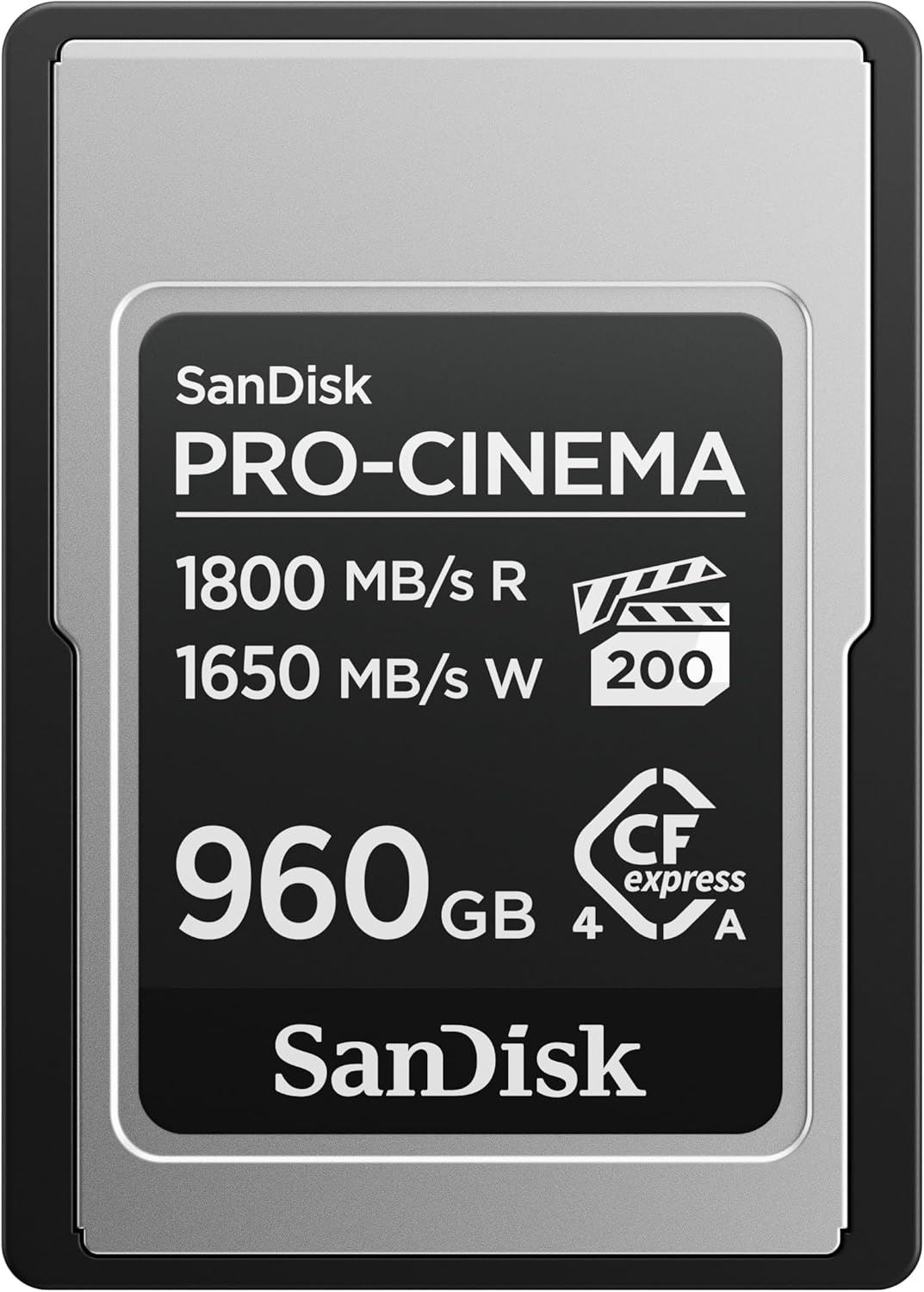 SANDISK 960GB PRO-CINEMA 1700 MB/s CFexpress Type-A Card