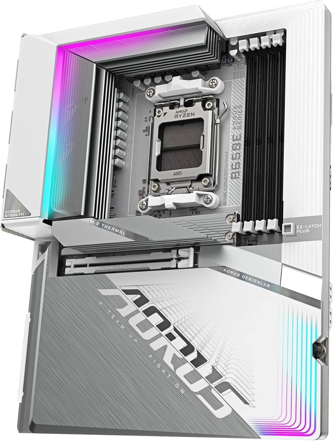GIGABYTE B650E-A-STEALTH-ICE 8000MHz OC DDR5 AM5 M.2 HDMI DP ATX Anakart