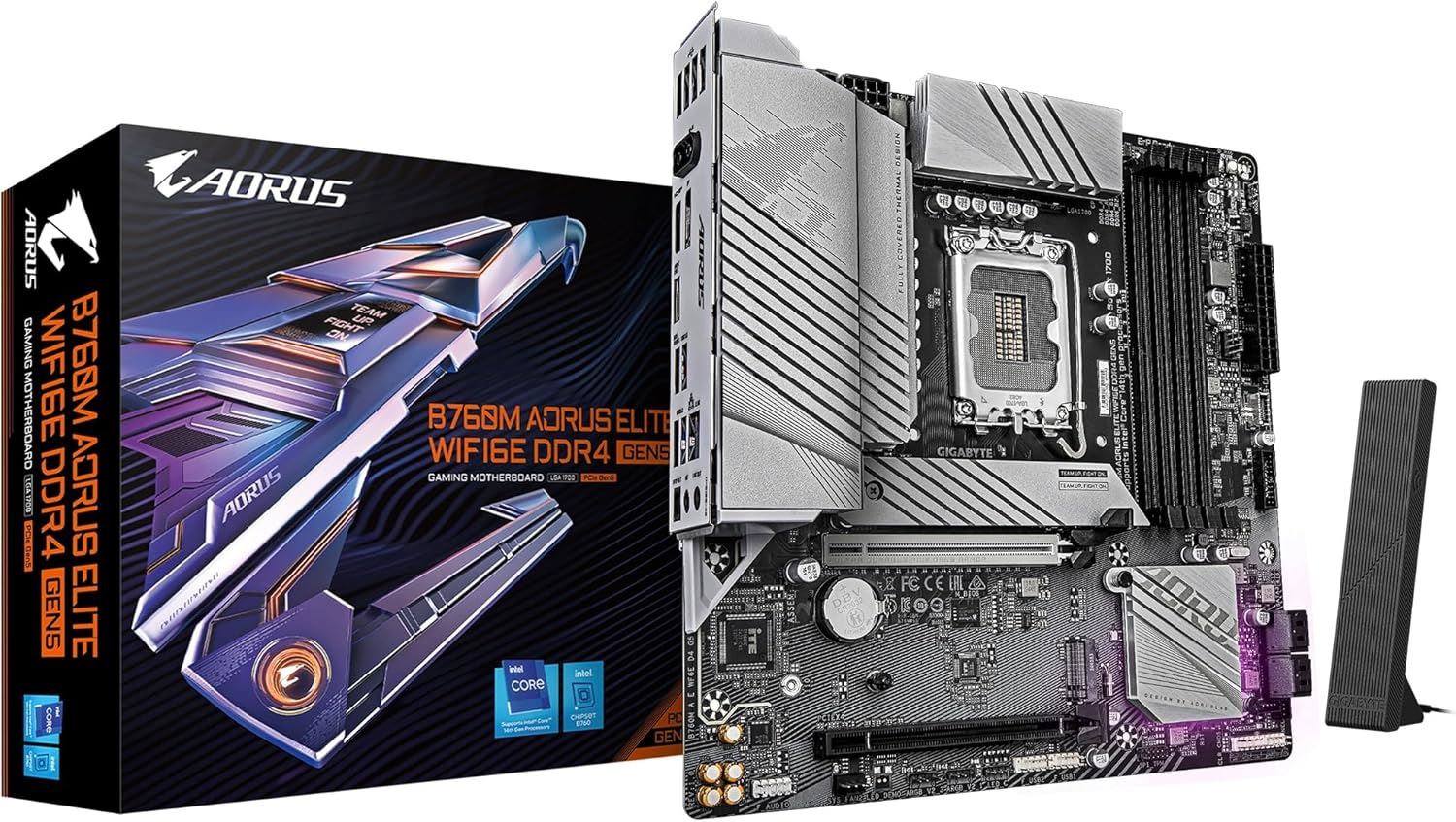 GIGABYTE B760M-AEWF6EGEN5 7800MHz OC DDR5 LGA1700 M.2 HDMI DP Micro-ATX Anakart