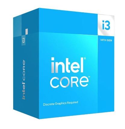 INTEL i3-14100F 3.5 GHz 4 Çekirdek 12 MB LGA1700 İşlemci