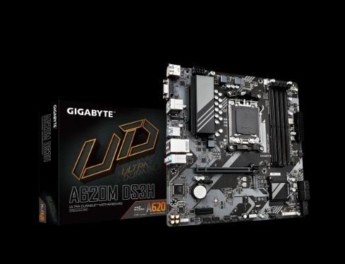 GIGABYTE A620M-DS3H AMD A620 AM5 DDR5 HDMI ANAKART