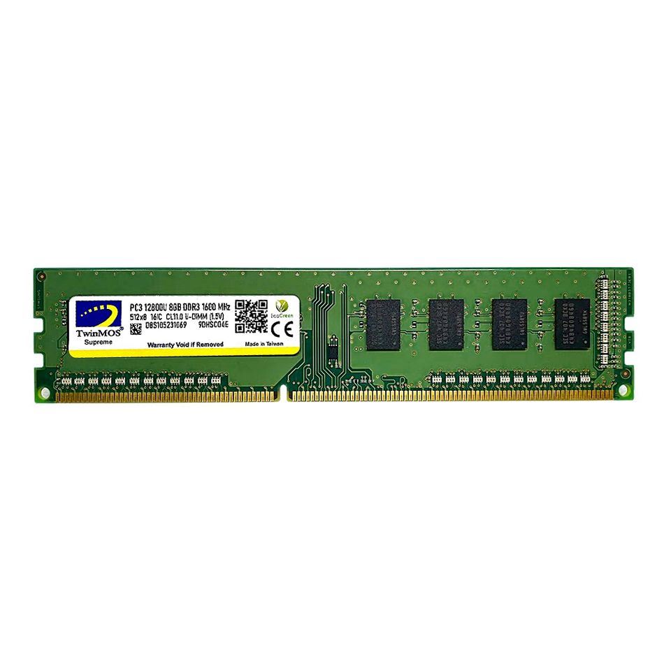 TWINMOS DDR3 8GB 1600MHz CL11 1.5V Desktop Ram