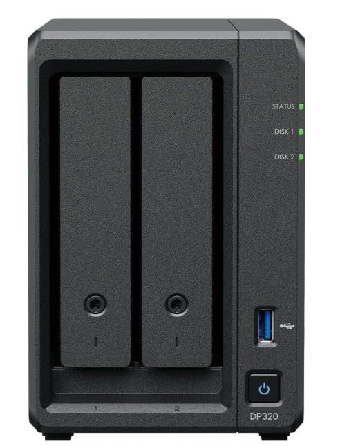 SYNOLOGY DP320 AMD R16002 8GB Memory 2x8TB HDD