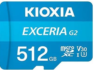 KIOXIA EXCERIA G2 microSD Bellek Kartı