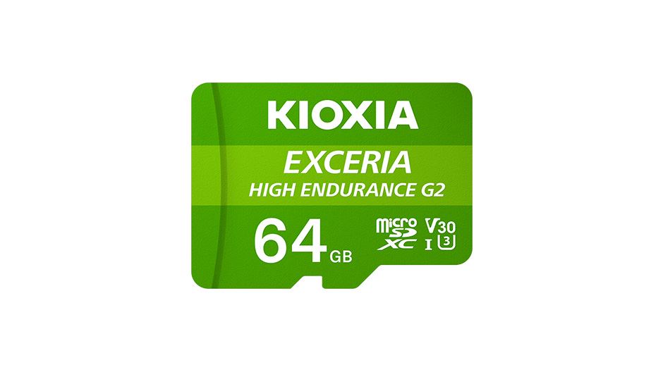 KIOXIA EXCERIA HIGH ENDURANCE G2 microSD bellek kartları 256 GB'da yaklaşık