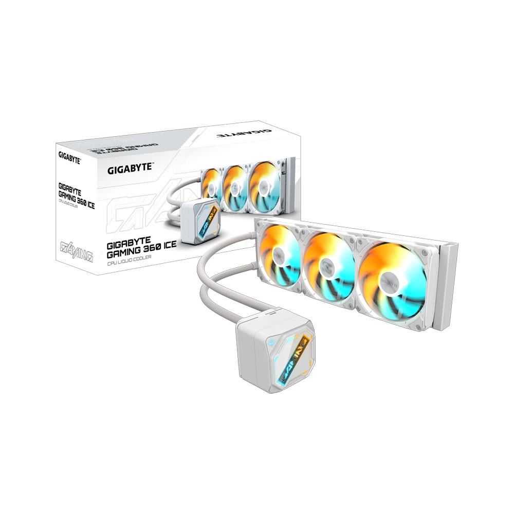 GIGABYTE GAMING 360 ICE 360mm 3x120mm ARGB Sıvı Soğutma CPU Cooler