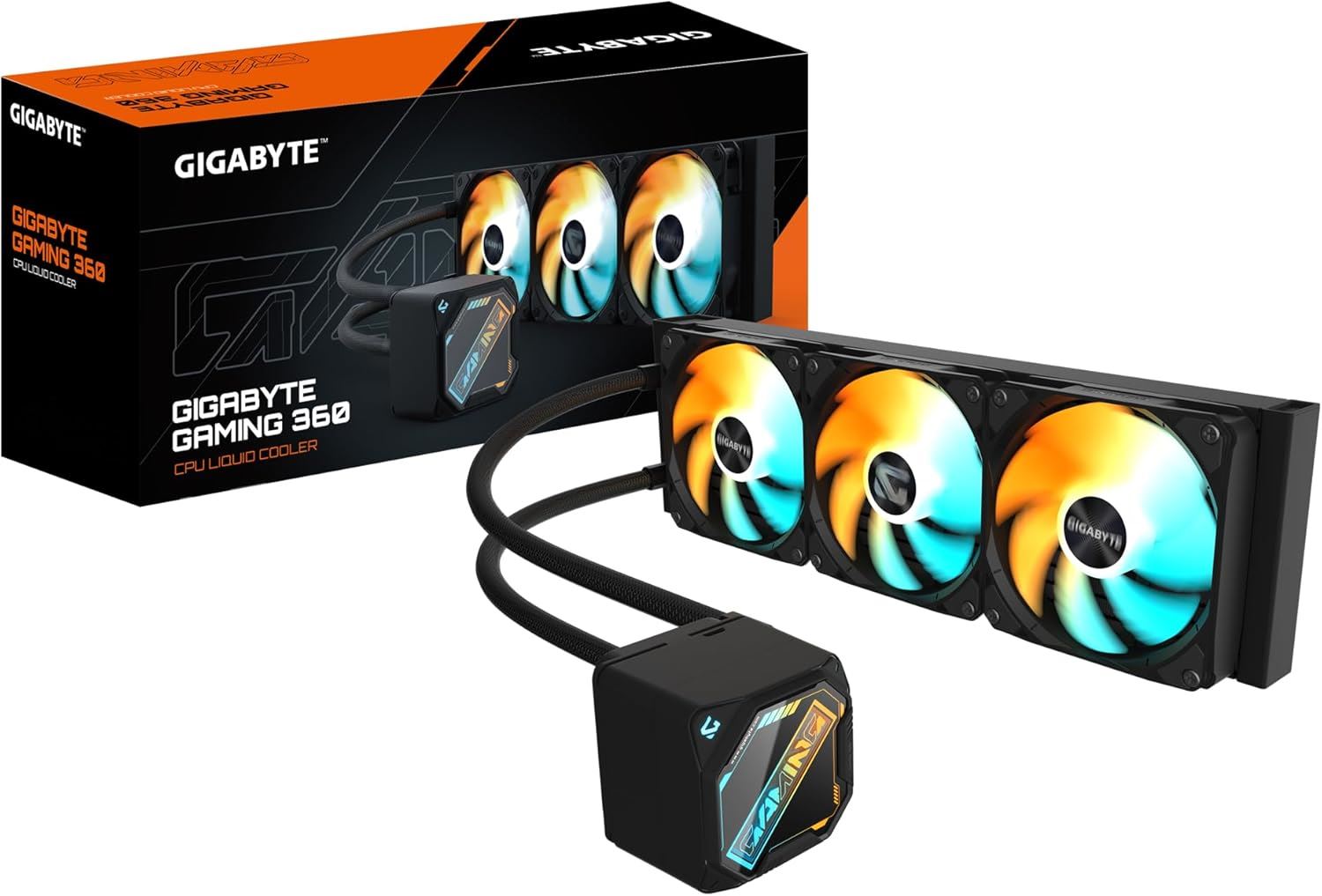 GIGABYTE GME 360 360mm 3x120mm ARGB Sıvı Soğutma CPU Cooler