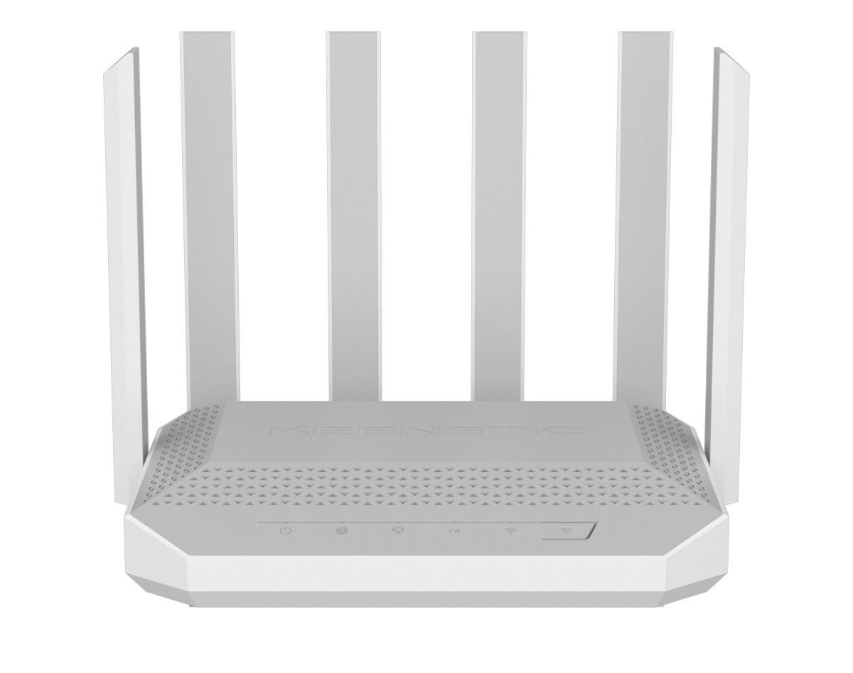 KEENETIC Hero 5G AX3000 Wi-Fi Mesh Fiber VPN Router 5G Modem 2xSIMHS