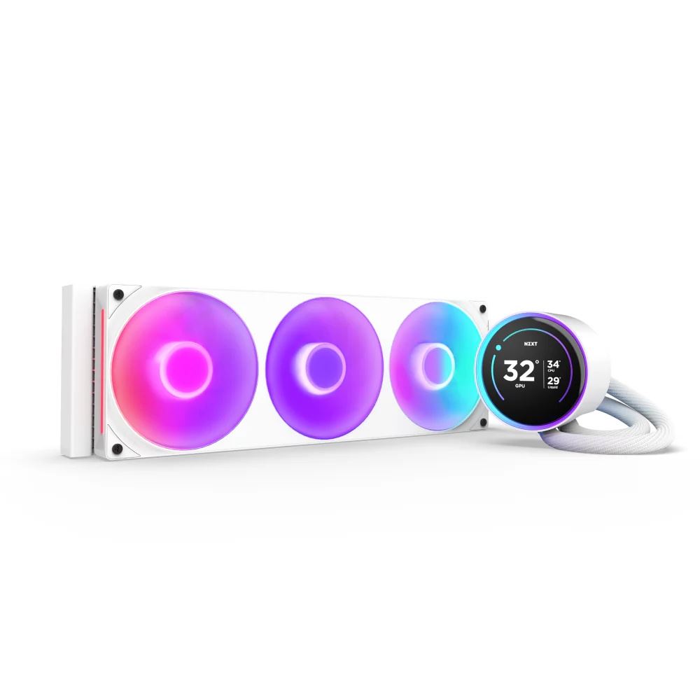 NZXT Kraken Elite 360 RGB V2 Beyaz Cooler