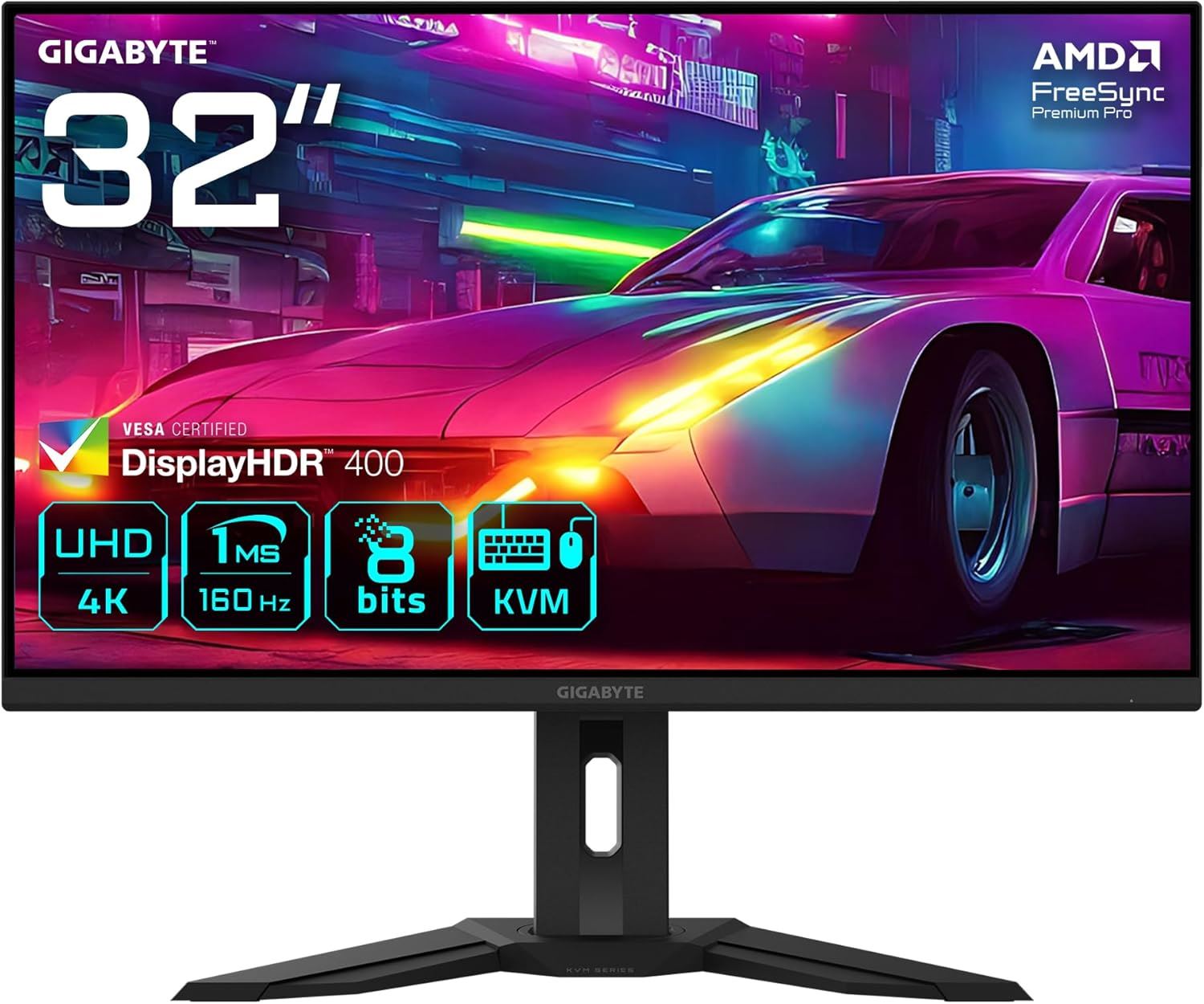 GIGABYTE M32UP 32" 3840×2160 160Hz IPS 1ms UHD HDMI DP USB-C Gaming Monitör