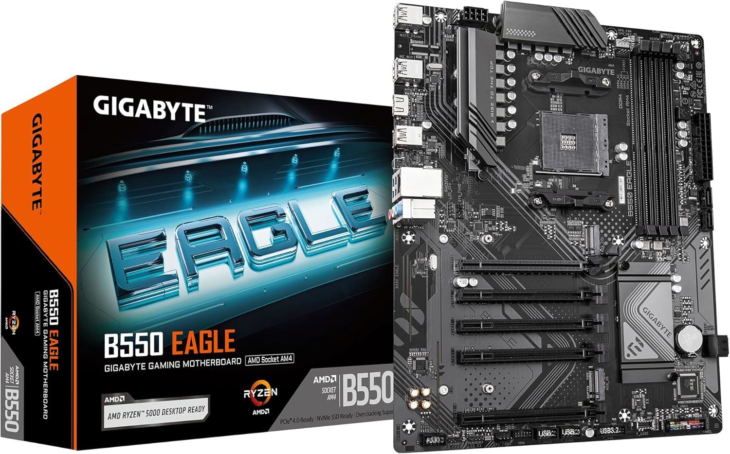 GIGABYTE MAB AMD B550 AM4 DDR4 3200MHZ