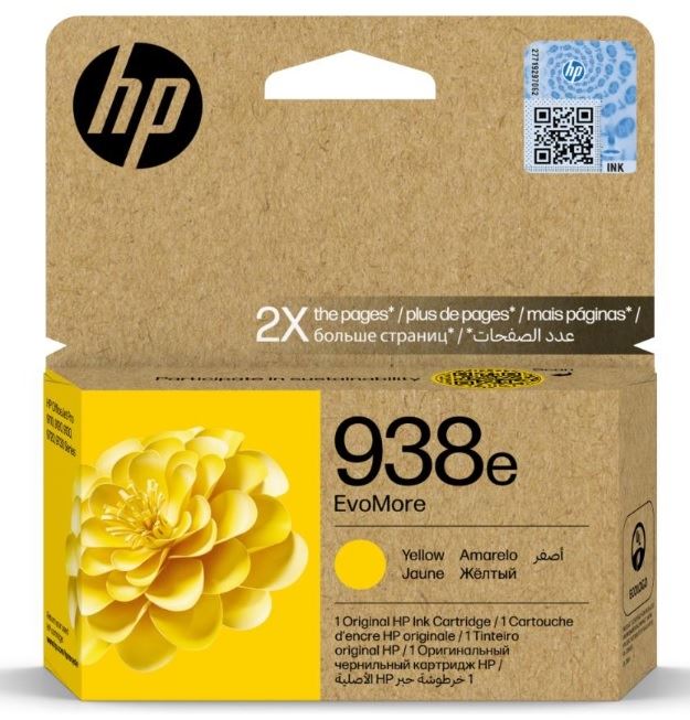 HP NO 938e EvoMore Sarı Kartus