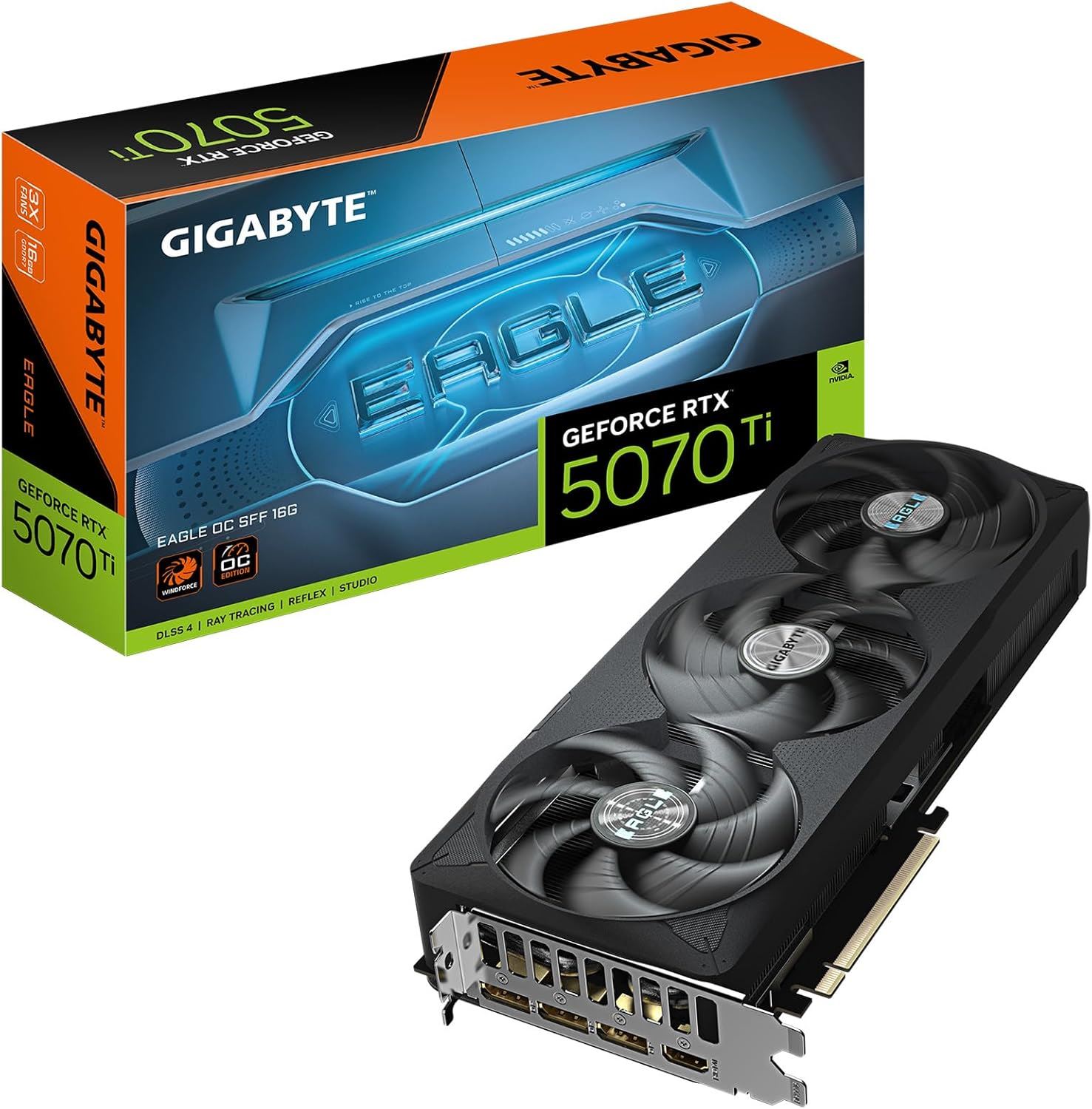 GIGABYTE Nvidia RTX 5070 Ti Eagle 16GB 256 Bit DDR7